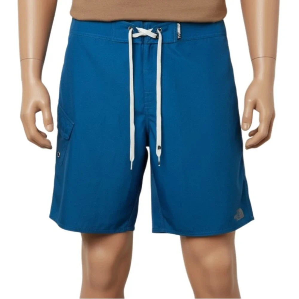 The North Face Surf Board‎ Shorts 36 Royal Blue S11 Cargo Pocket Drain Holes